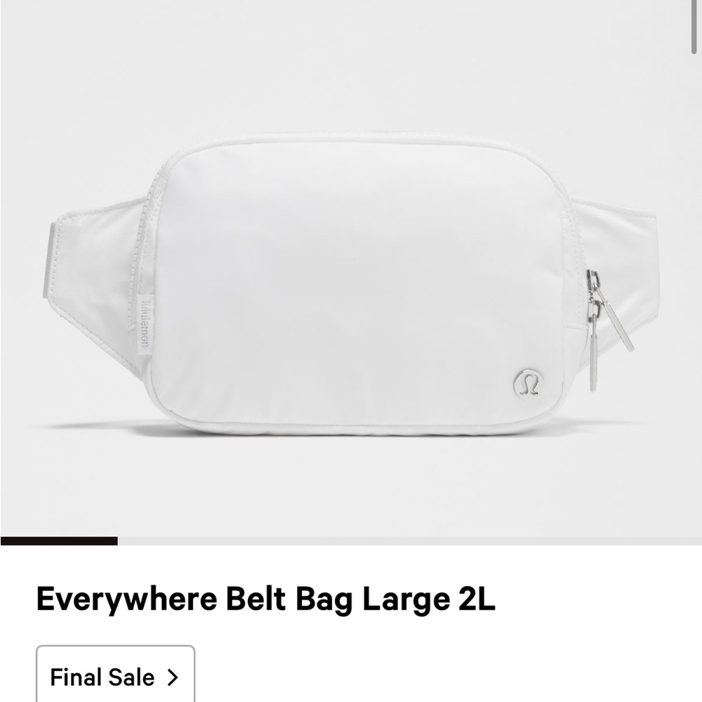 Lululemon Athletica Large Vapor Belt Bag